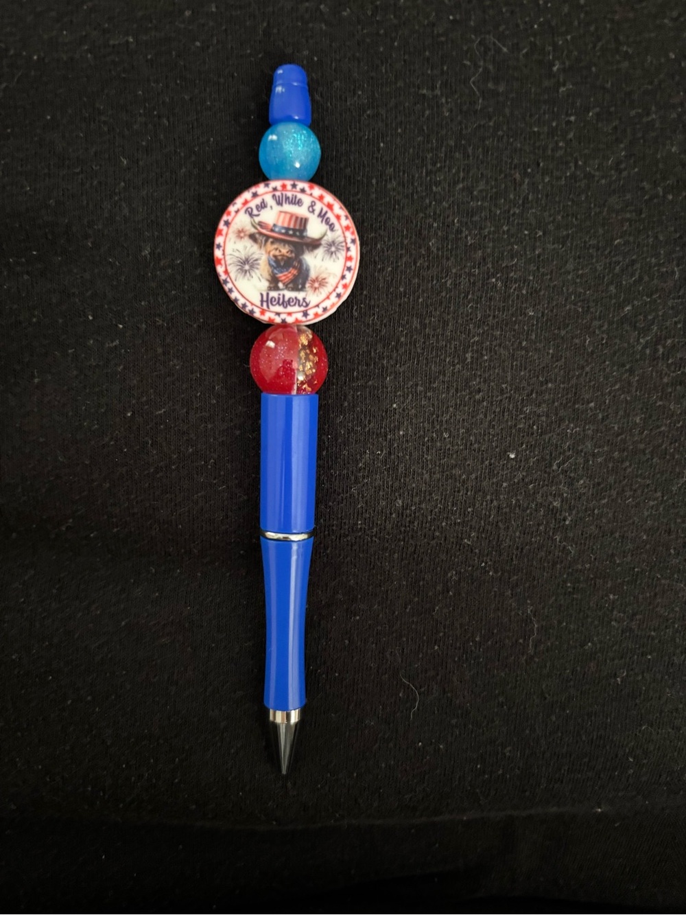 Patriotic Red, White & Blue Decorative Pen